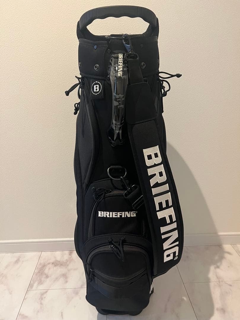 BRIEFING キャディバッグ WIND AND SEA美品