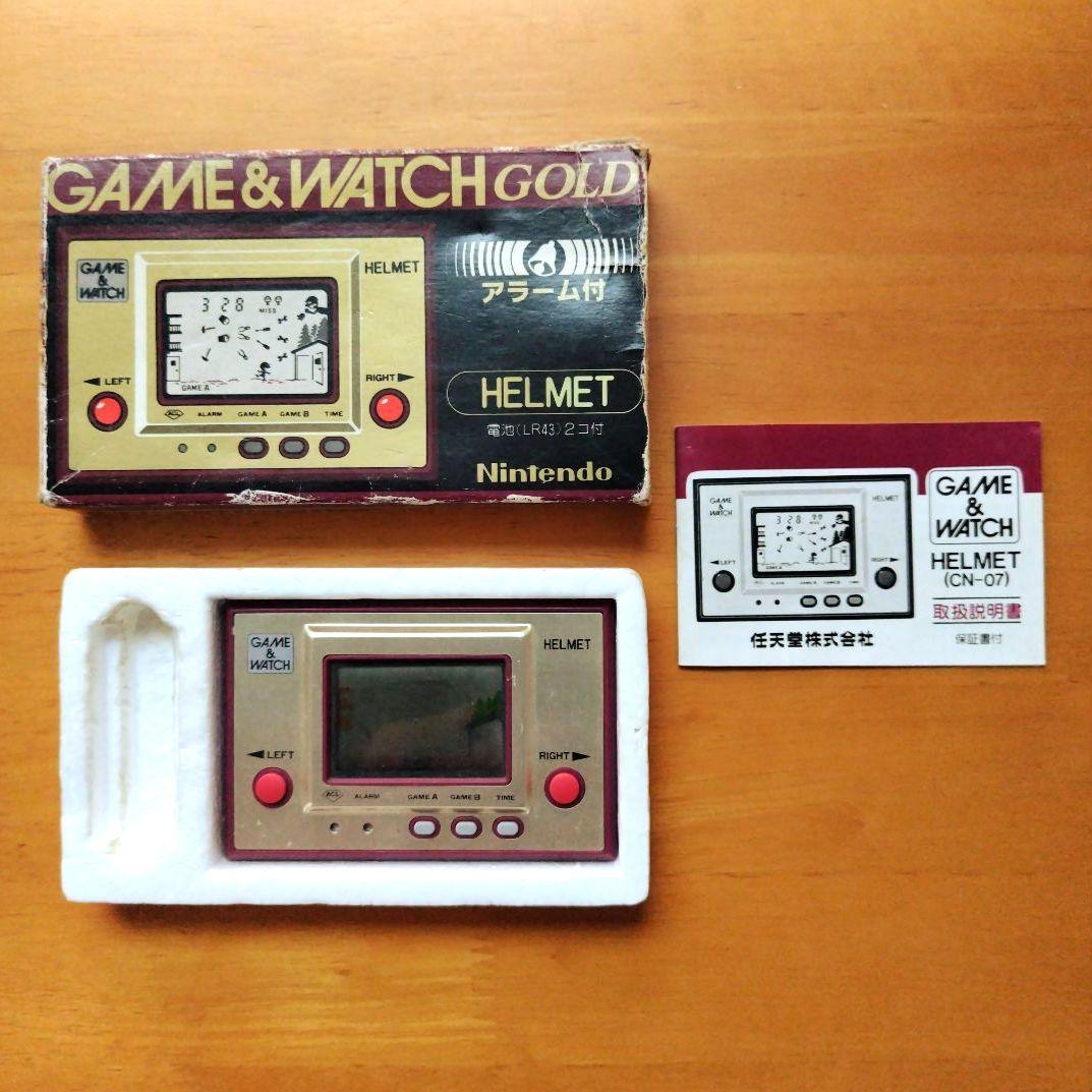 【昭和レトロ】任天堂【ゲームウオッチ】ヘルメット 1981年