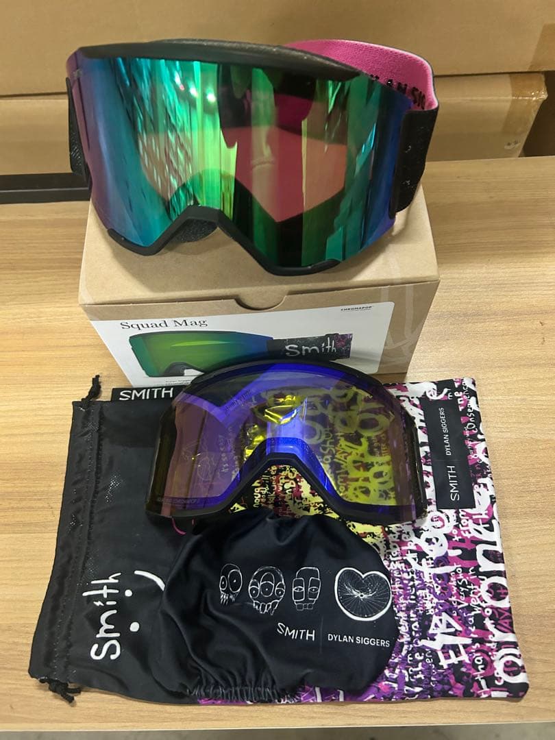 スキー・スノーボードアクセサリー SMITH SQUAD MAG Dylan Siggers AC