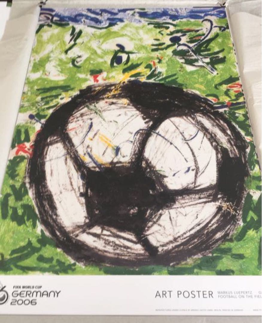 2006年ドイツワールドカップ　オフィシャルポスター　特別セット　美品