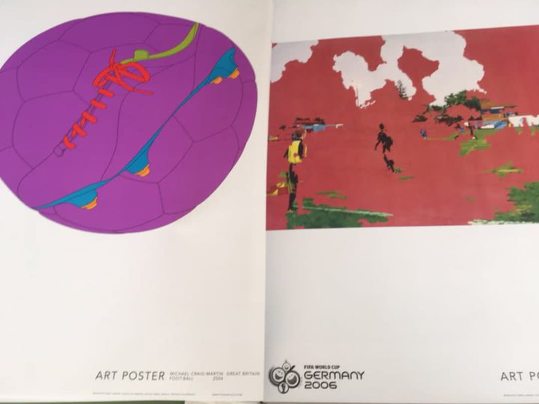 2006年ドイツワールドカップ　オフィシャルポスター　特別セット　美品