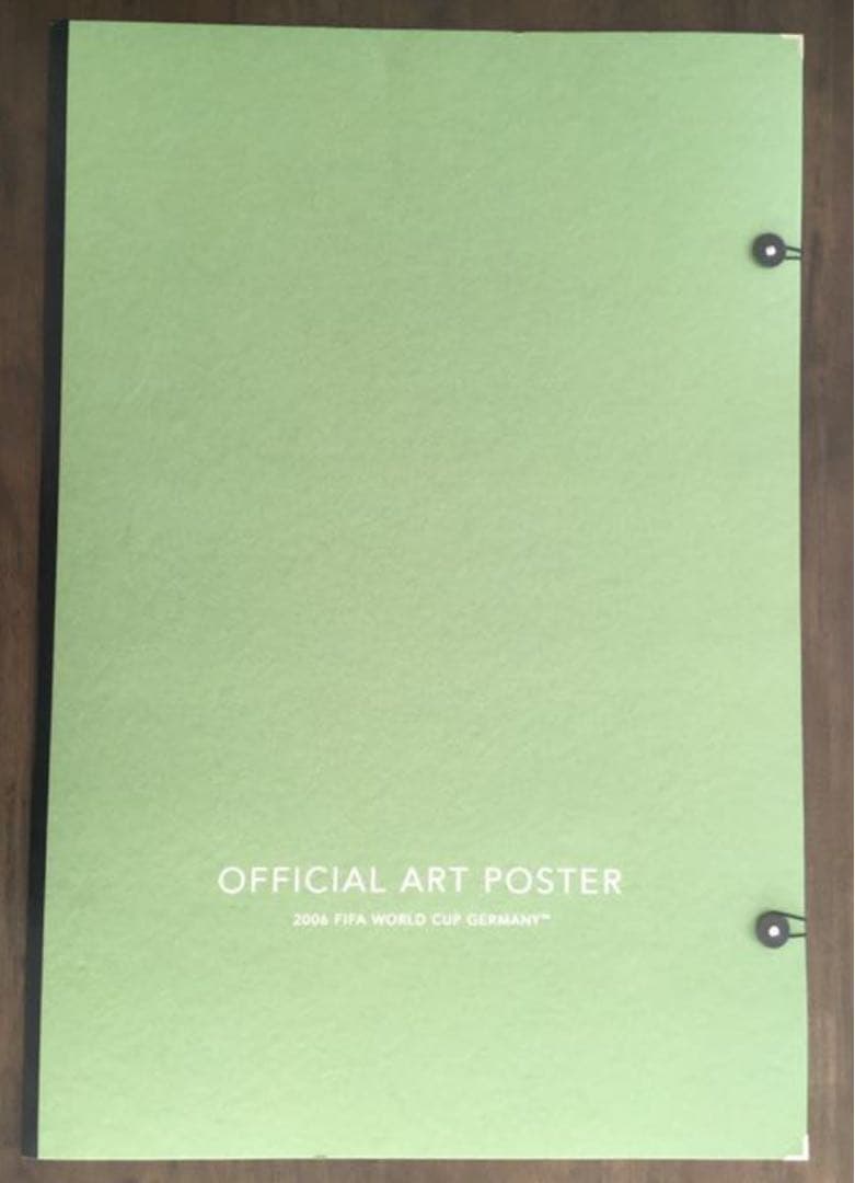 2006年ドイツワールドカップ　オフィシャルポスター　特別セット　美品