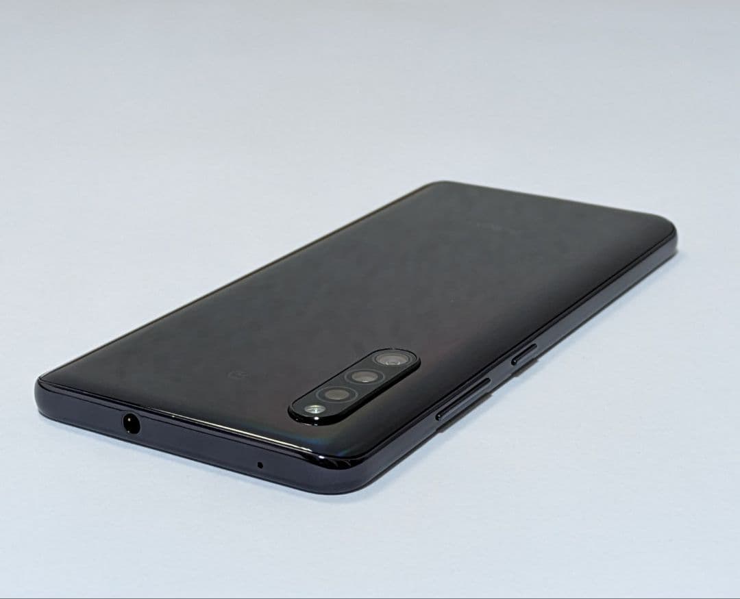 【外観美品】Galaxy A41 SCV48 ブラック au SIMロック解除品