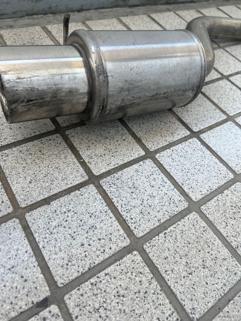 コ*ン様 ステンレス シングル出し マフラー本体