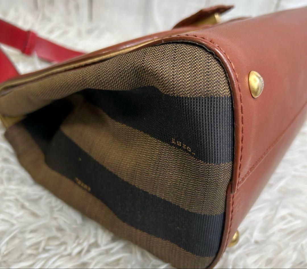 FENDIシルヴァーナペカン柄 2way 8BN234-FKN 119-2461