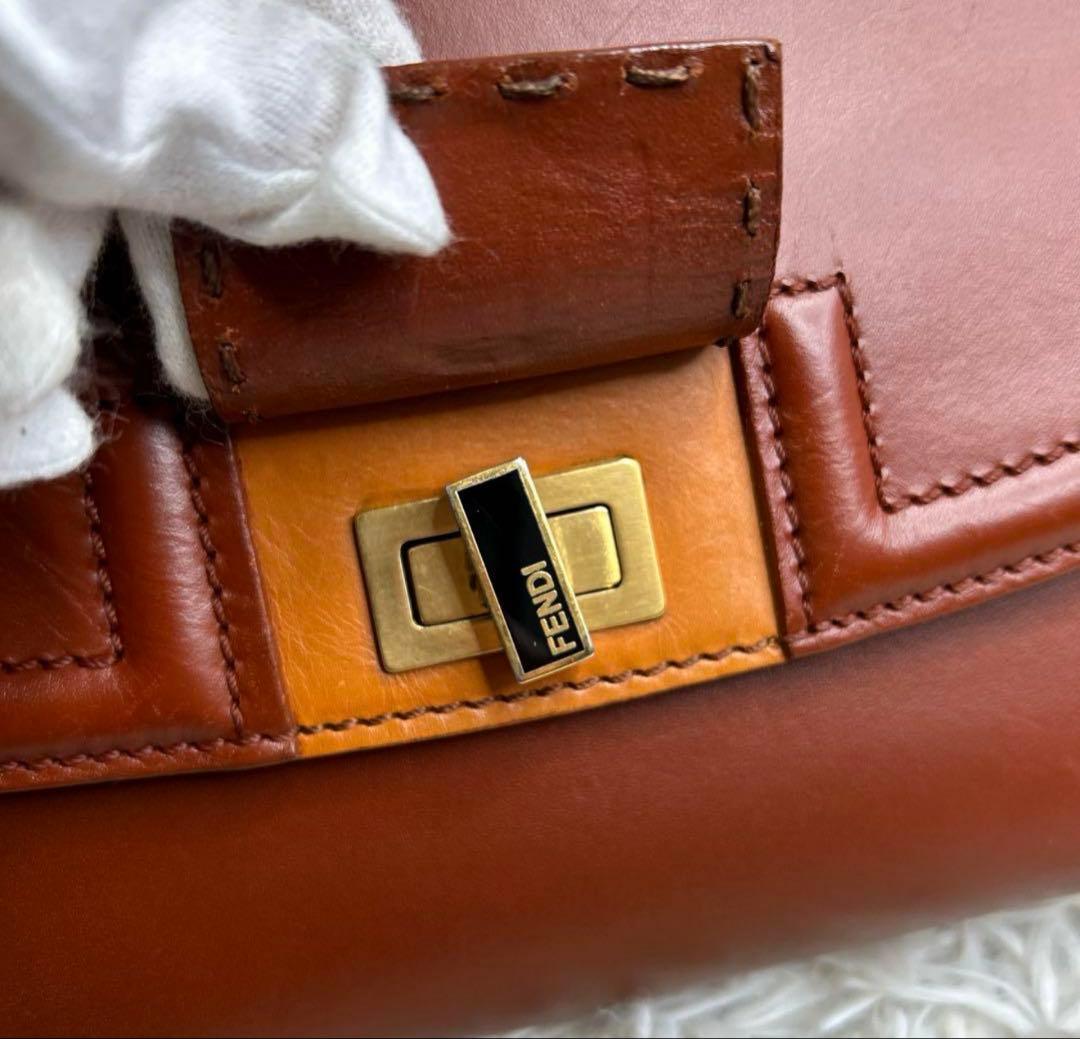 FENDIシルヴァーナペカン柄 2way 8BN234-FKN 119-2461