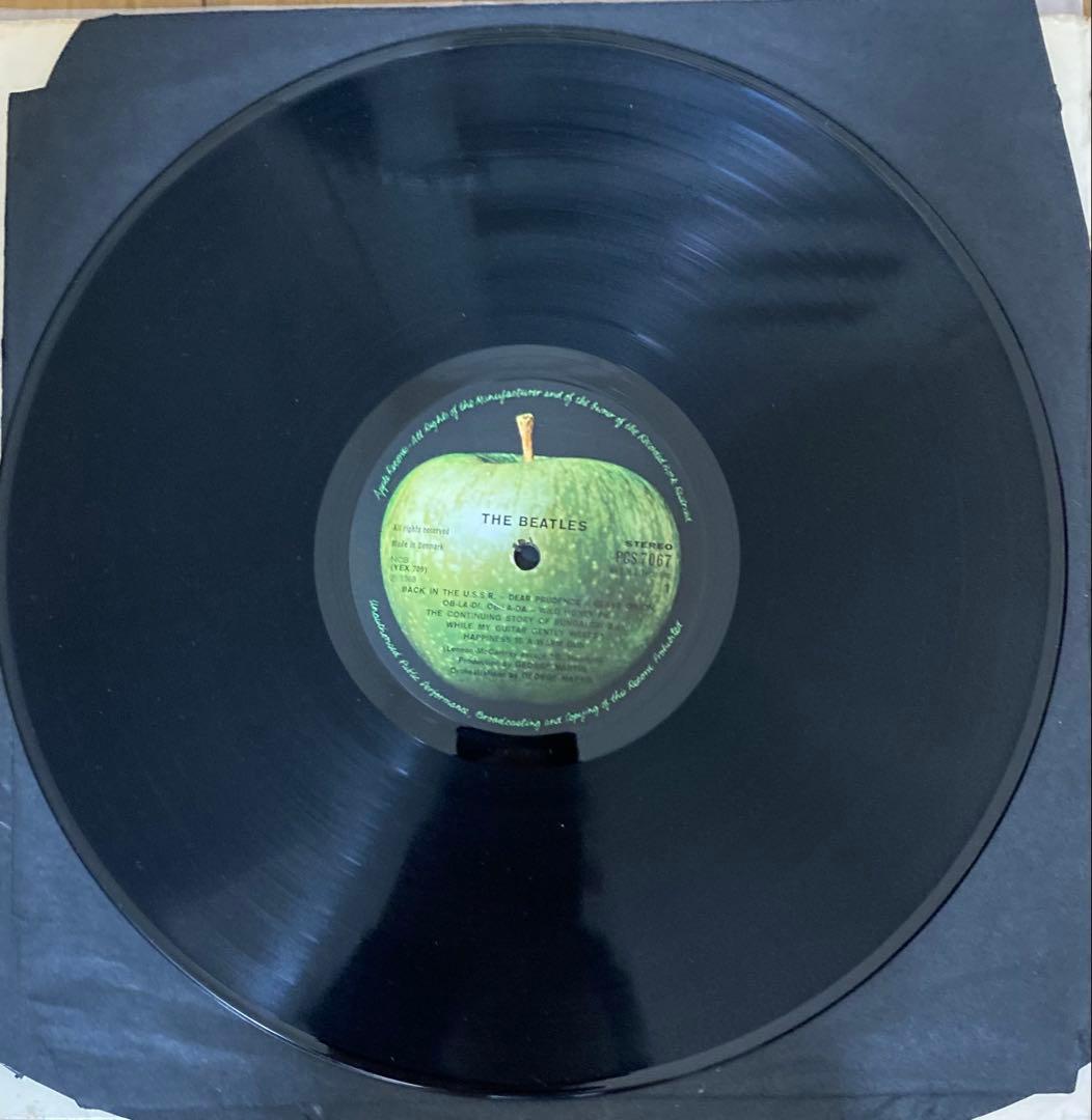 稀少デンマークオリジナル1stホワイトアルバムビートルズBeatlesレコード