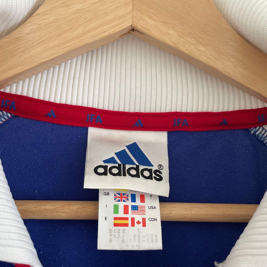 a*n様 サッカー日本代表ユニフォーム　2001 アディダス製　長袖　コンフェデ