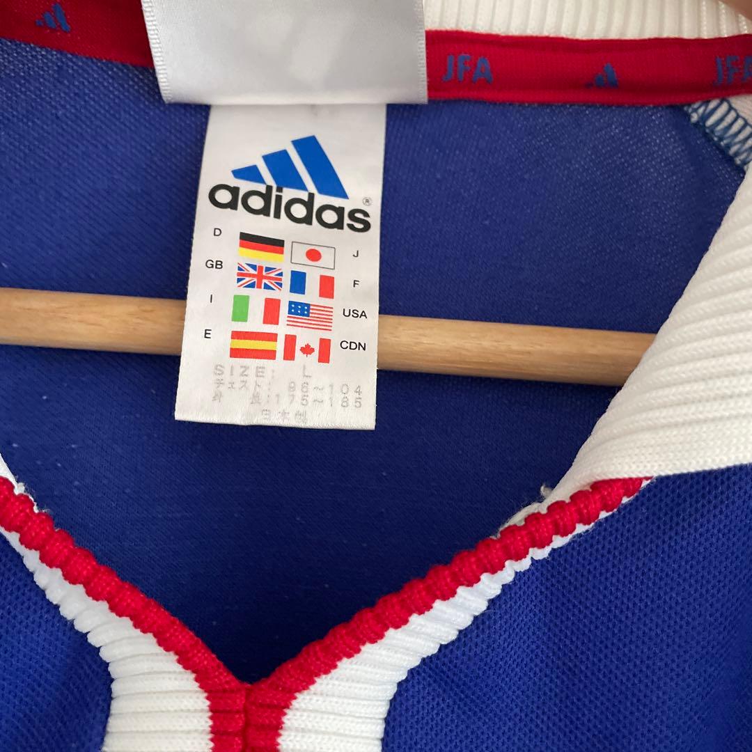 a*n様 サッカー日本代表ユニフォーム　2001 アディダス製　長袖　コンフェデ