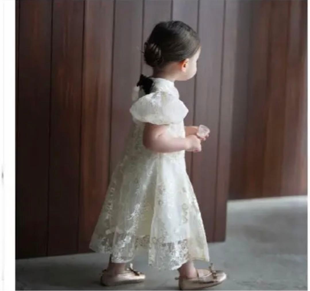 110㌢ 新品未使用 acka. lace flare dress