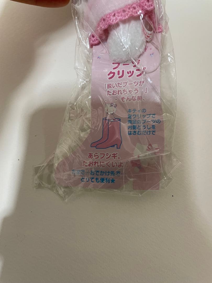 u*）様 新品 ハローキティ ブーツクリップ サンリオ Sanrio vinit