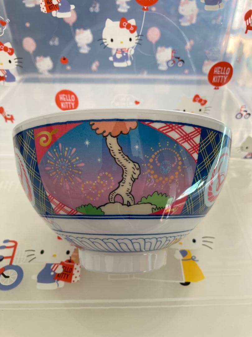 はろうきてぃ おうちで吉野家2025 オリジナルメラミンどんぶり 2点