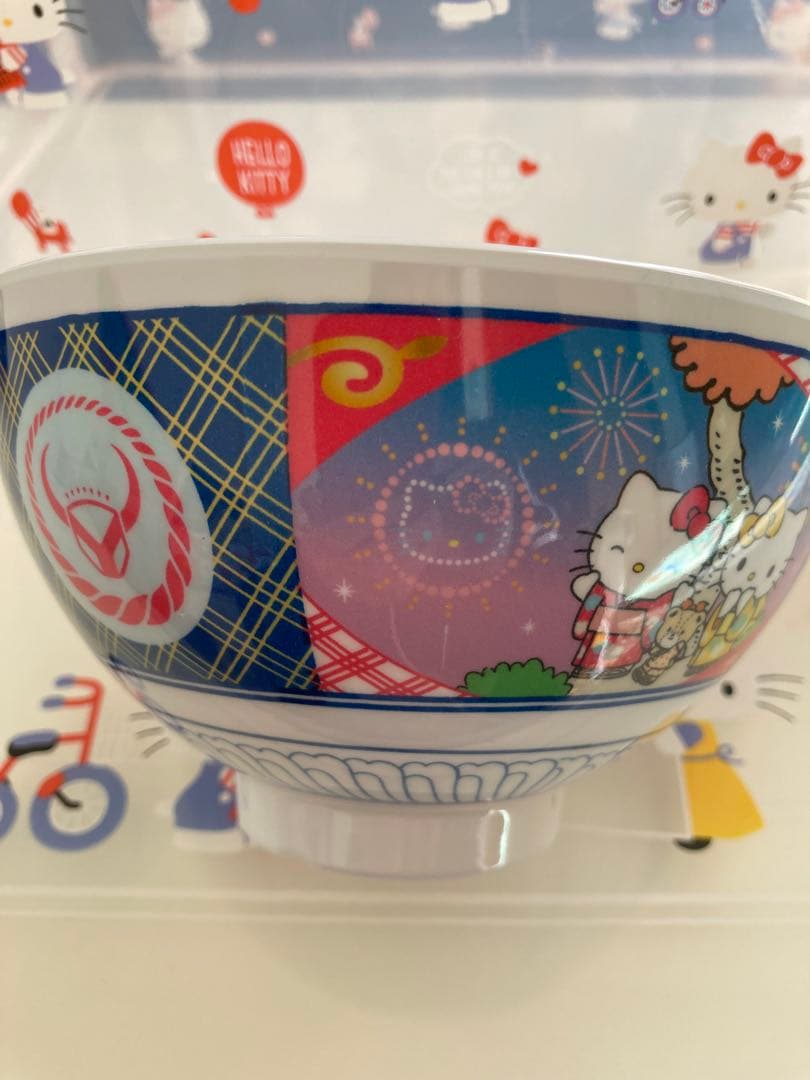 はろうきてぃ おうちで吉野家2025 オリジナルメラミンどんぶり 2点