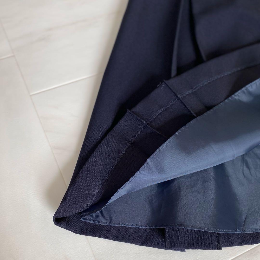 清楚!ネイビー×グレー ＊120 入学 発表会 結婚式⋈女の子 フォーマル