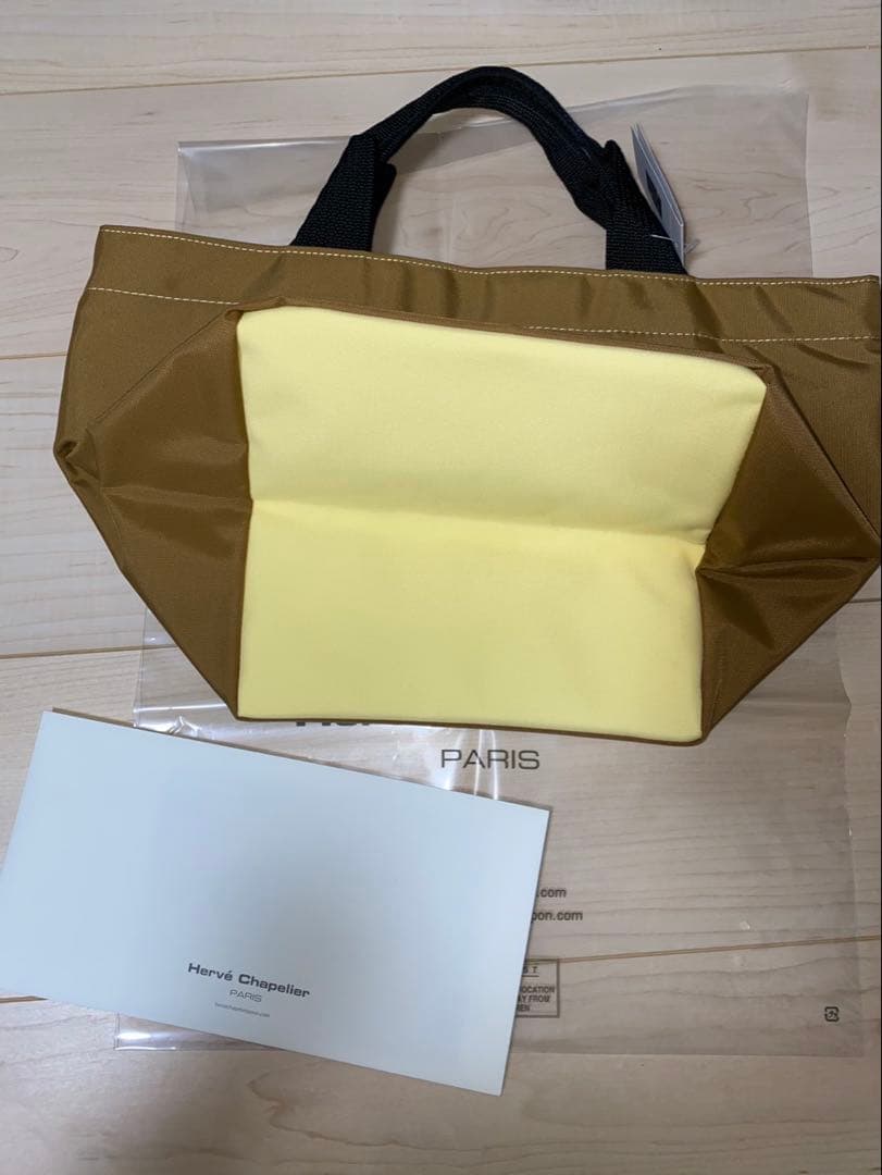 ＿mmm＿Hervé Chapelier トートバッグ ブラウン