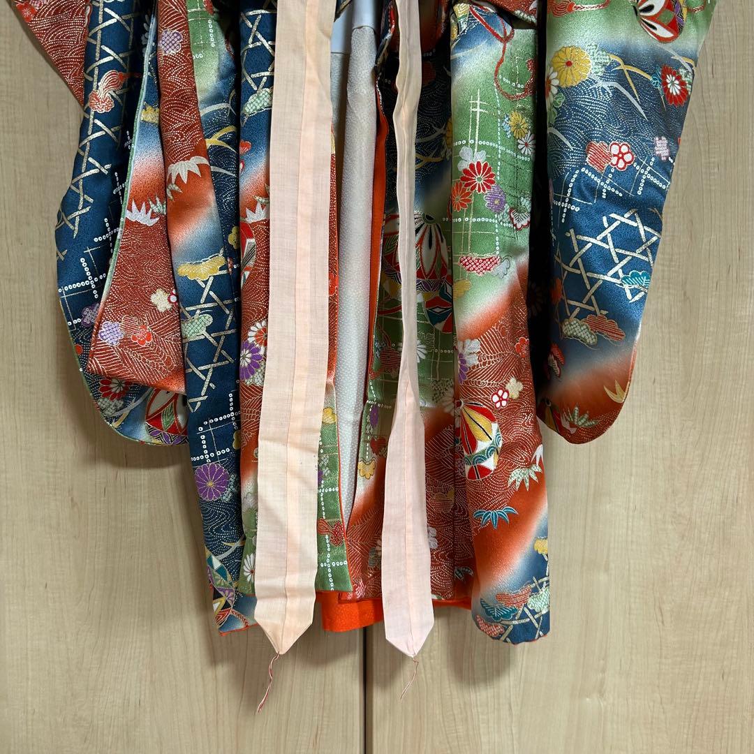 七五三 着物　フルセット　7歳　女の子用　21cm