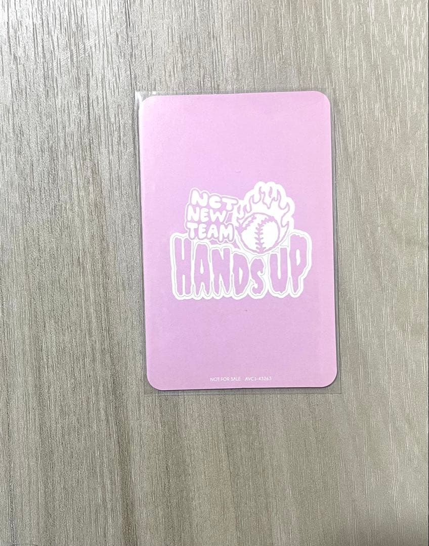 nct wish リク Hands up トレカ