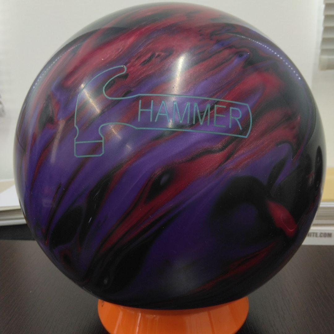 HAMMER NIGHTMARE ボウリングボール14p3ozです。