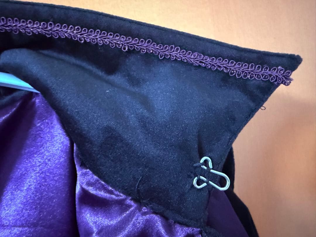 OZZ ONESTE オッズオネスト　ケープ コート　黒　紫　ゴスロリ