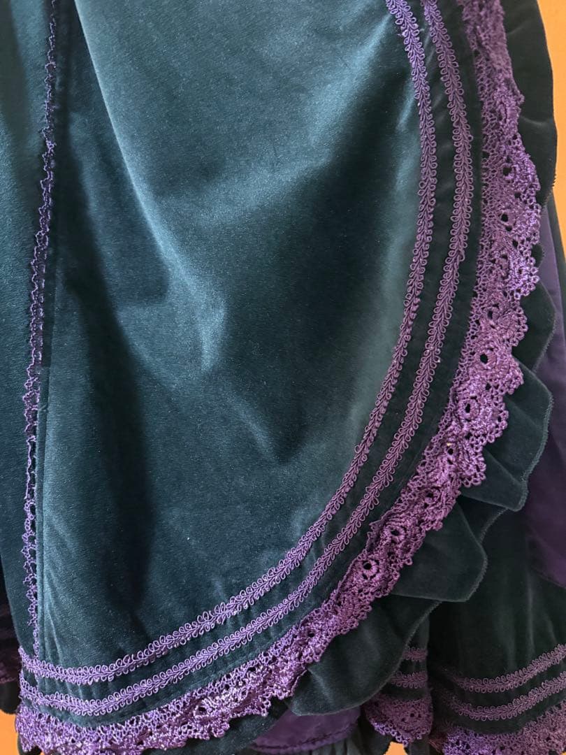 OZZ ONESTE オッズオネスト　ケープ コート　黒　紫　ゴスロリ