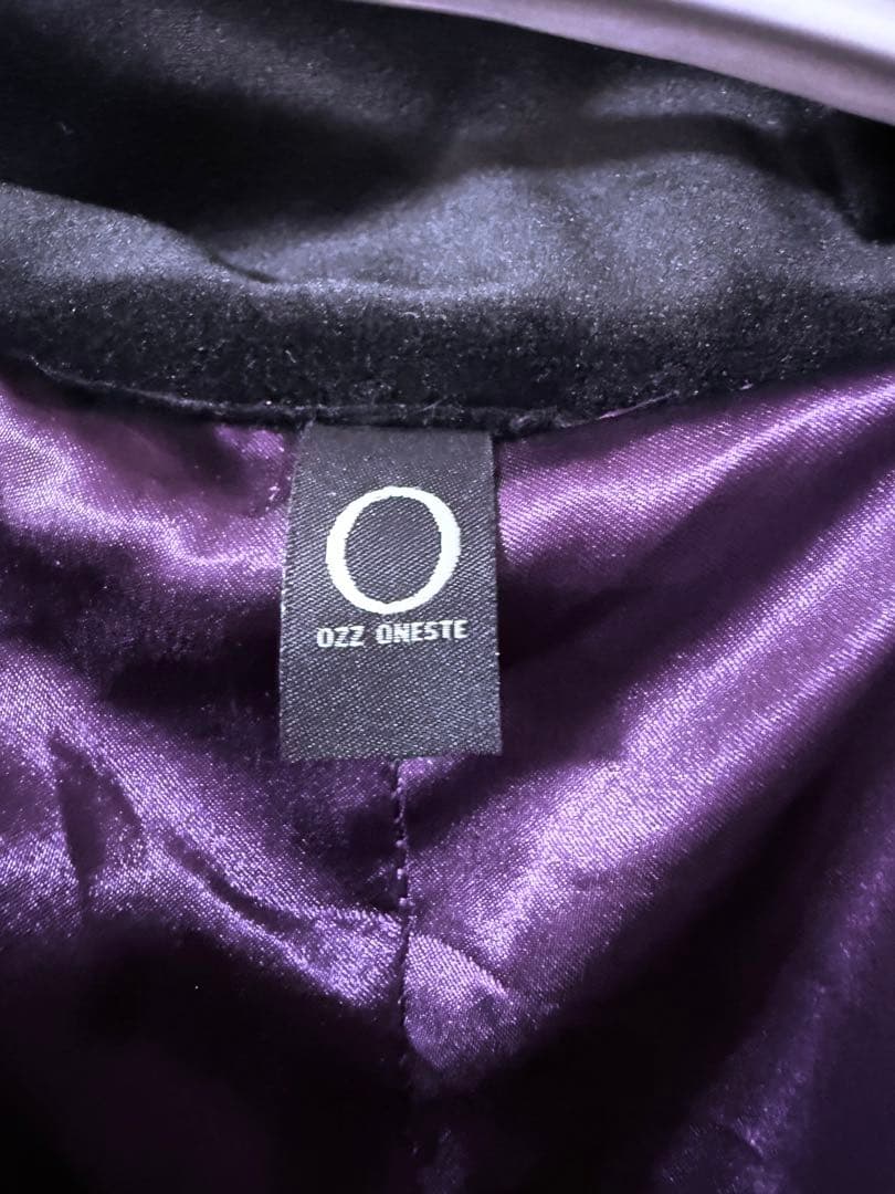 OZZ ONESTE オッズオネスト　ケープ コート　黒　紫　ゴスロリ