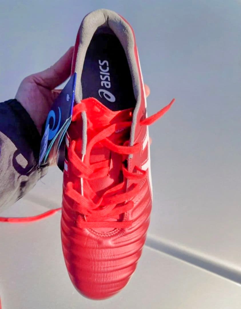 未使用品　アシックス サッカー スパイク　DS　LIGHT3　 レッド 27.5