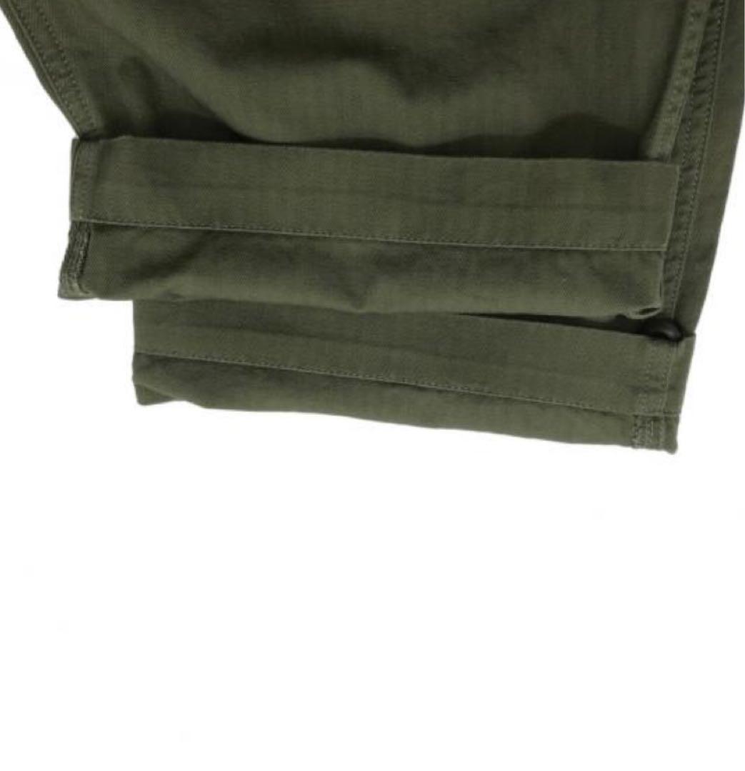 新品　ミリタリーユーティリティパンツ　カレンソロジー　カーキ　&RC