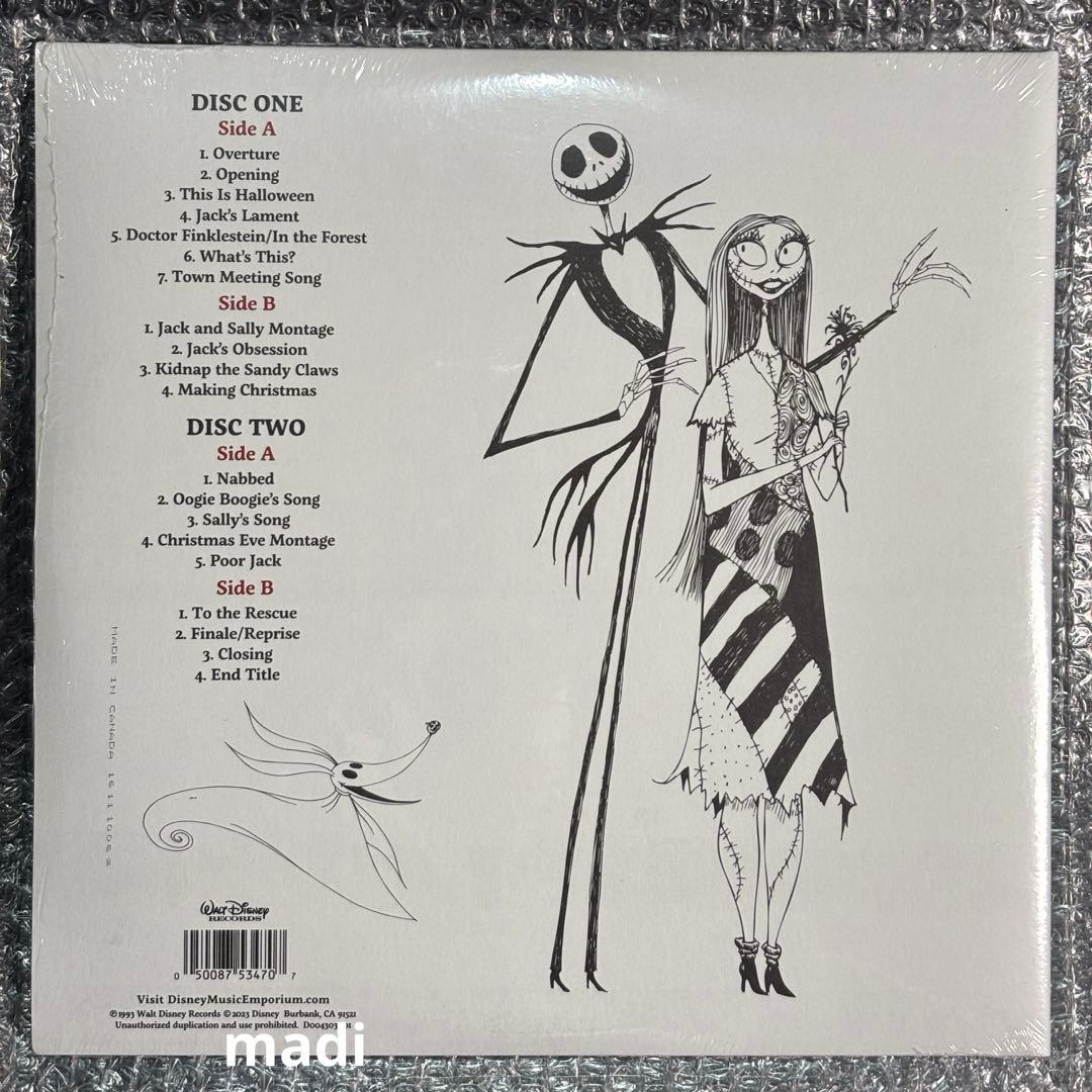 ナイトメアー・ビフォア・クリスマス レコード ゾートロープ