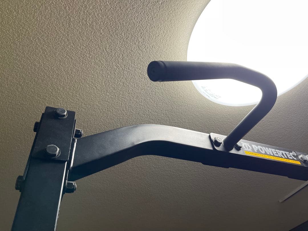 【引取り】ハーフラックとしても使えます パワーテック パワーラックセット