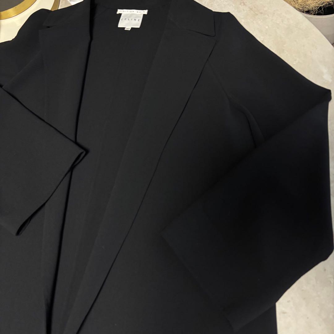 CELINE セリーヌ クロンビーコート 黒 モード フィービー期前 サイズ40