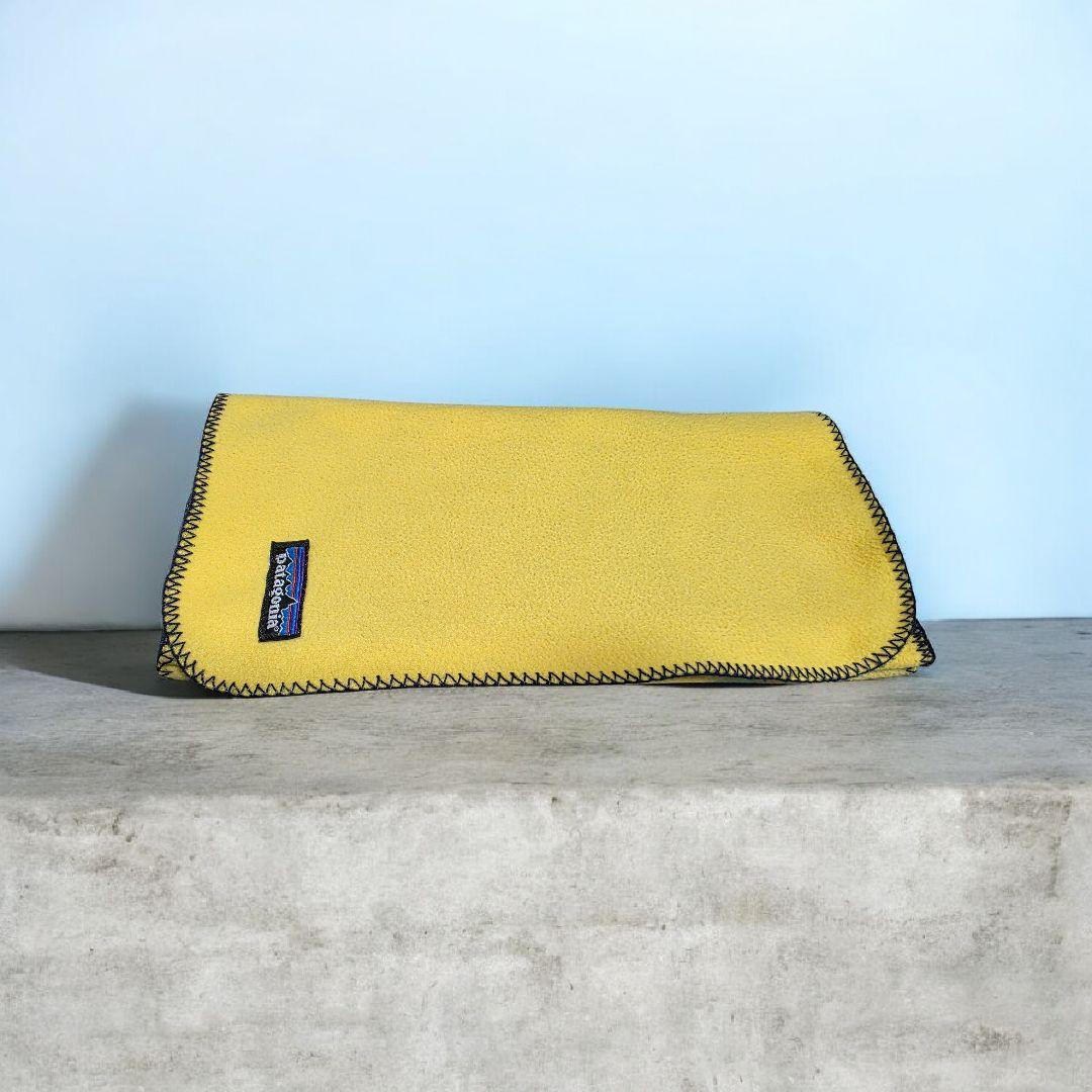 パタゴニア フリース マフラー イエロー