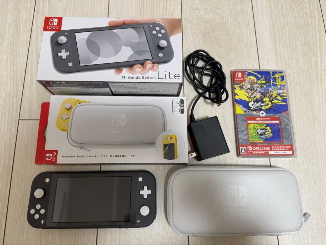 Switch Lite グレー 本体 スプラトゥーン3