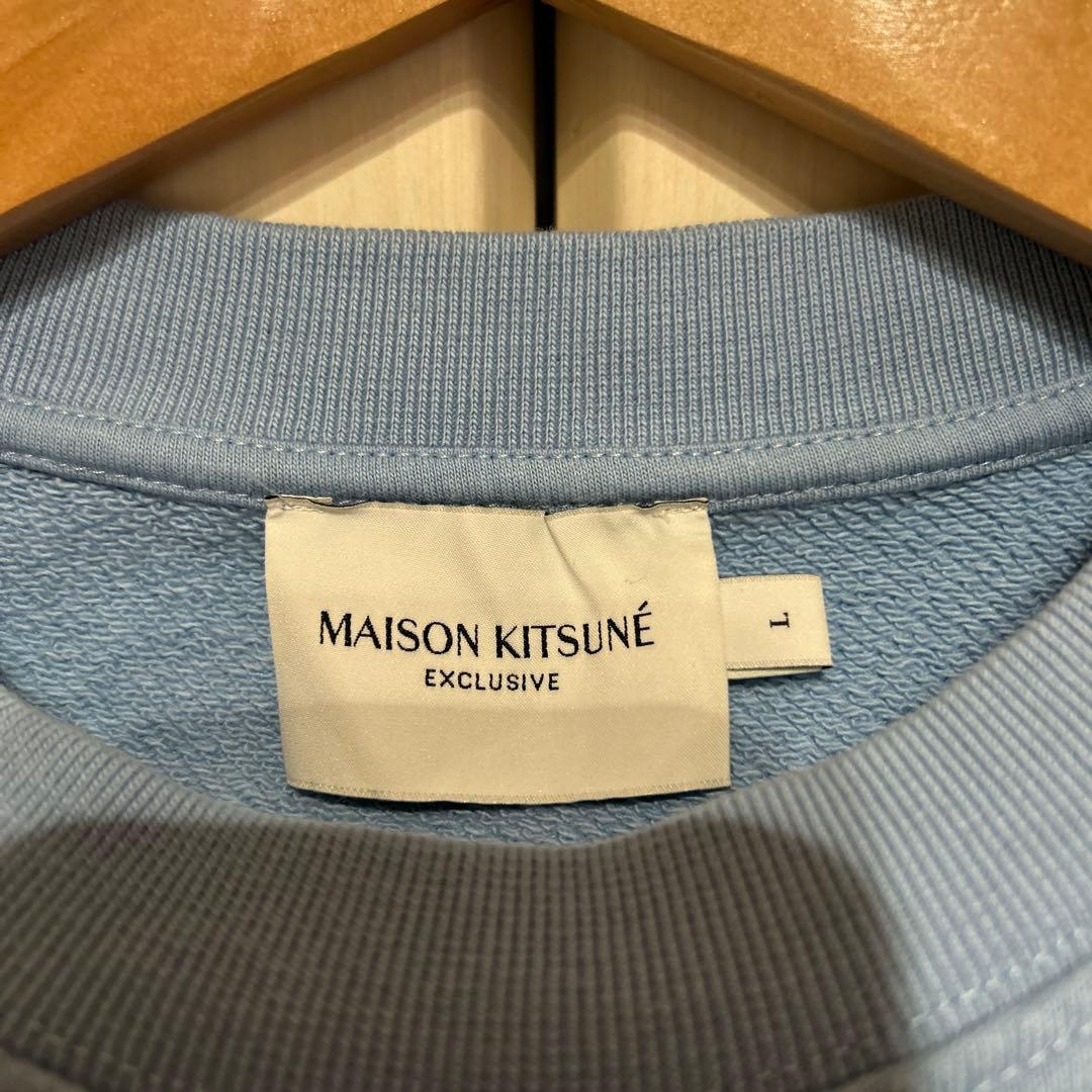 メゾンキツネ クルーネック スウェット　Ｌ