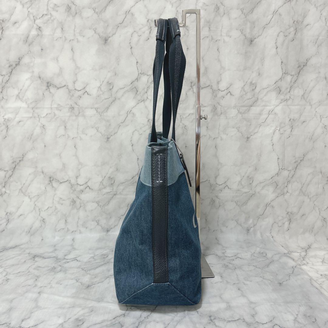 COACH コーチ デニム トートバッグ 91131