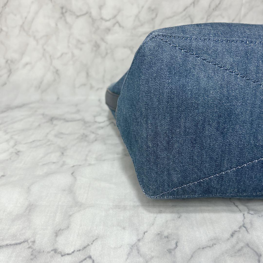 COACH コーチ デニム トートバッグ 91131