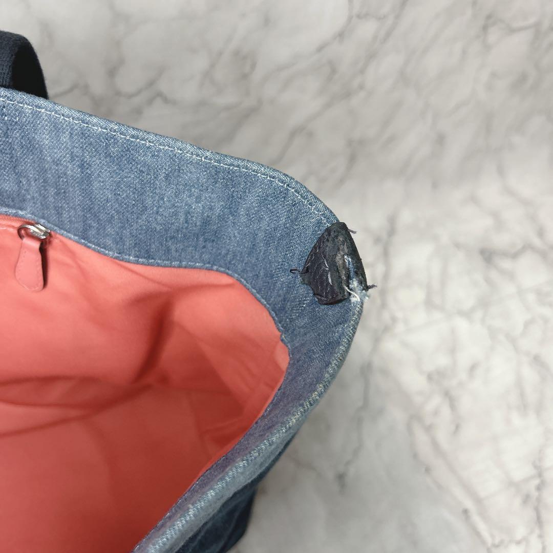 COACH コーチ デニム トートバッグ 91131