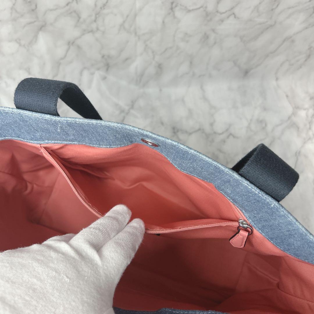 COACH コーチ デニム トートバッグ 91131