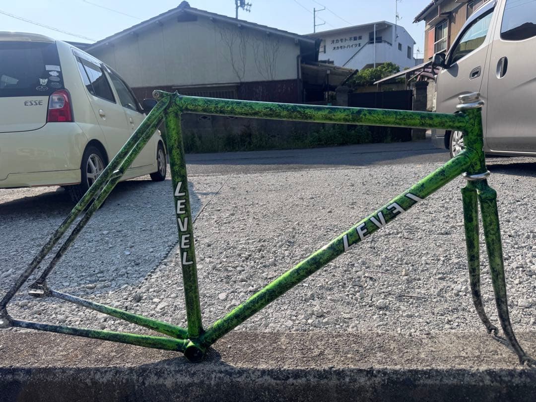 T*e様 LEVEL ピスト・シングルスピードフレーム グリーン