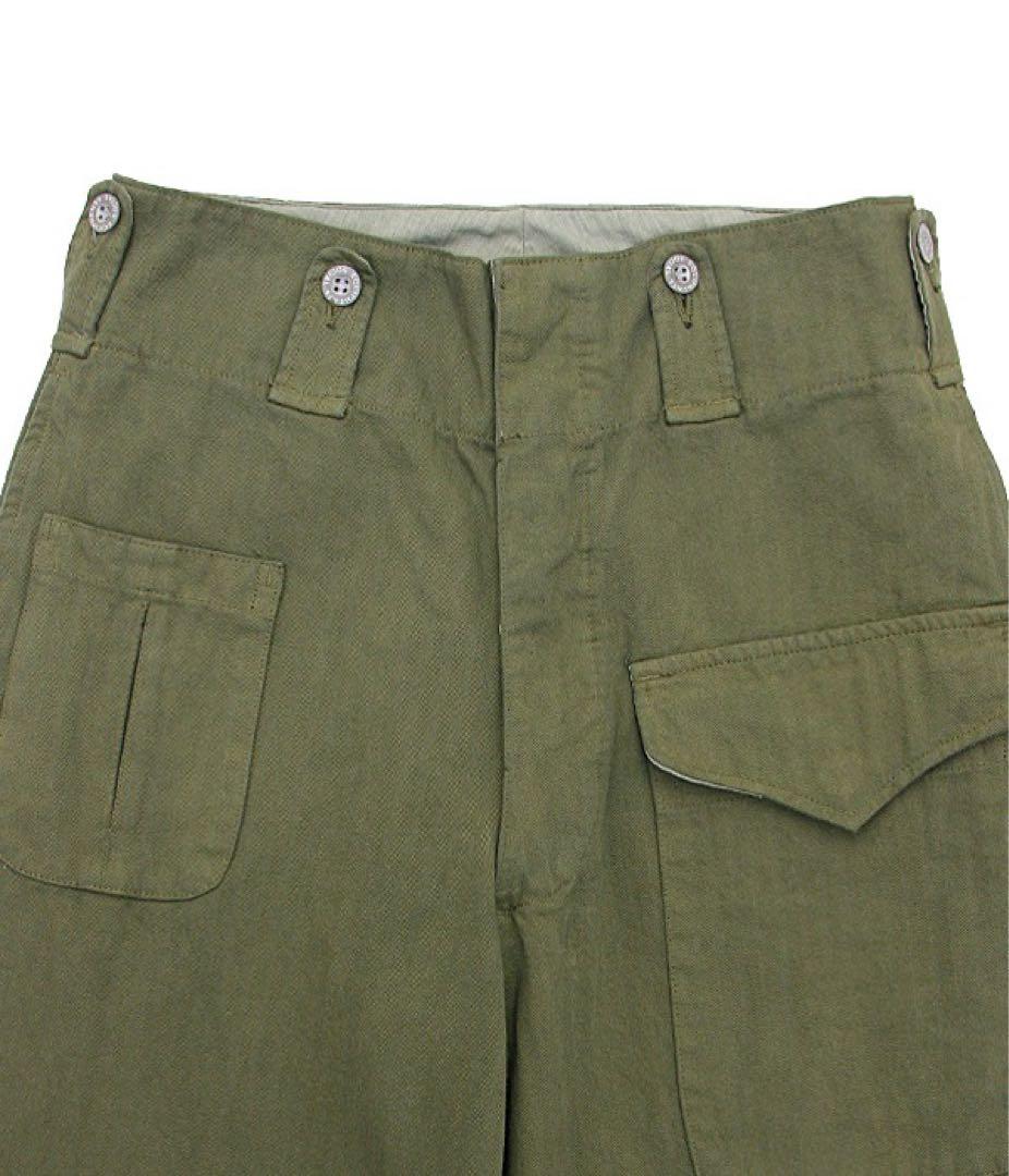 OUTIL ウティ PANTALON HAZEBROUCK 軍パン