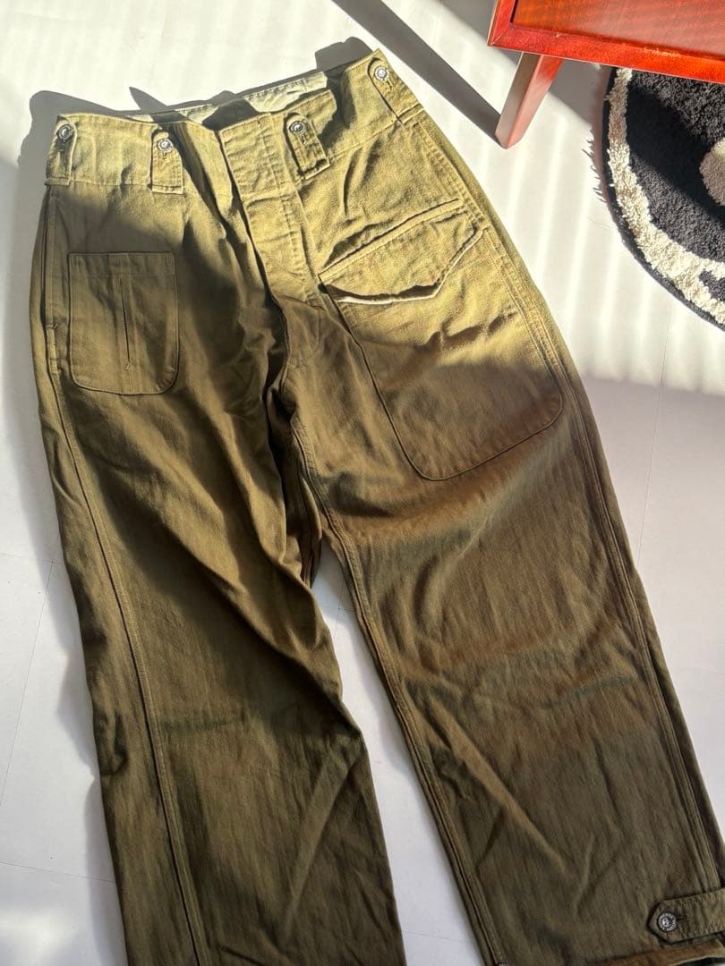 OUTIL ウティ PANTALON HAZEBROUCK 軍パン