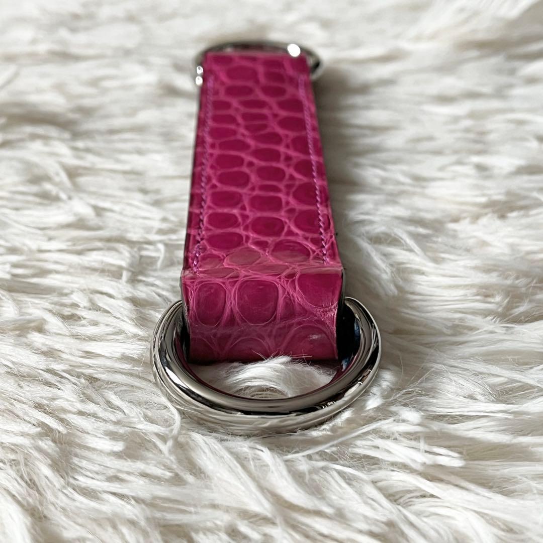 HERMES エルメス　ロマンス　スカーフベルト　クロコダイル　ポロサス