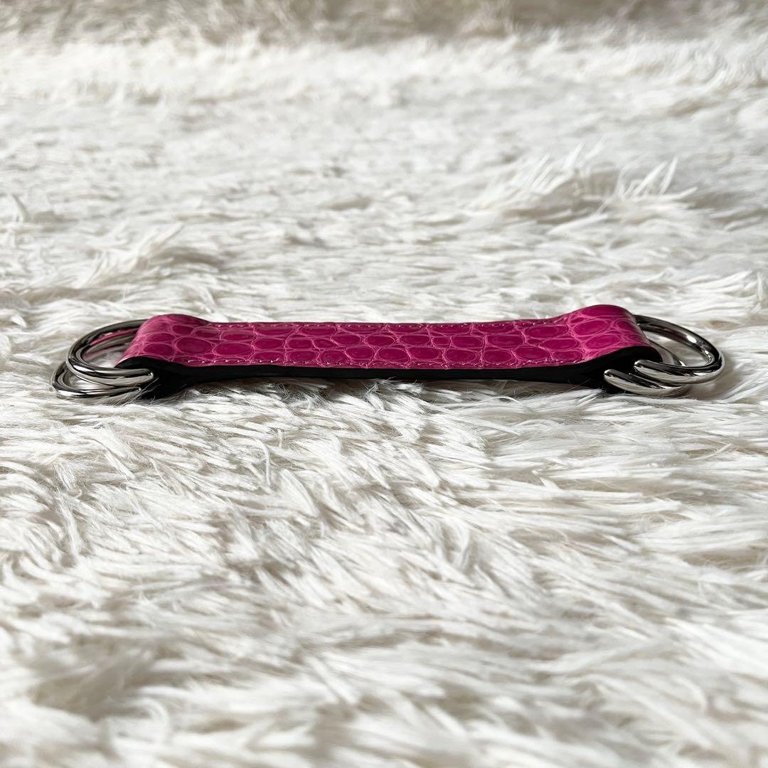 HERMES エルメス　ロマンス　スカーフベルト　クロコダイル　ポロサス