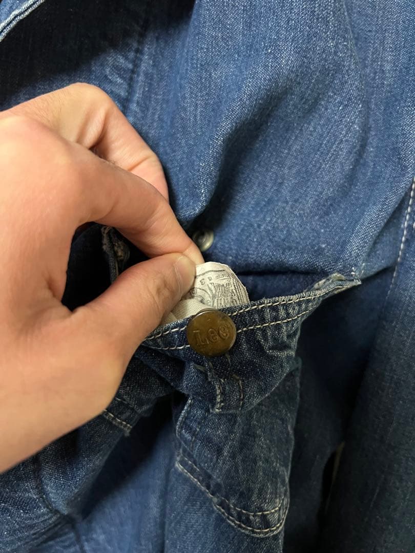 ジャケット・アウター 60s Lee 81-LJ denim chore coat 42