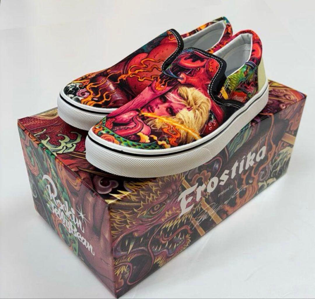 新品ロッキンジェリービーン エロスティカ 靴 スニーカー L 28cm