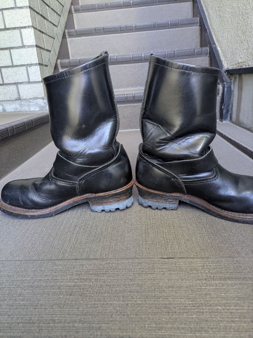 レッドウイングエンジニアブーツ ヒール張替え済　6.2/1 D