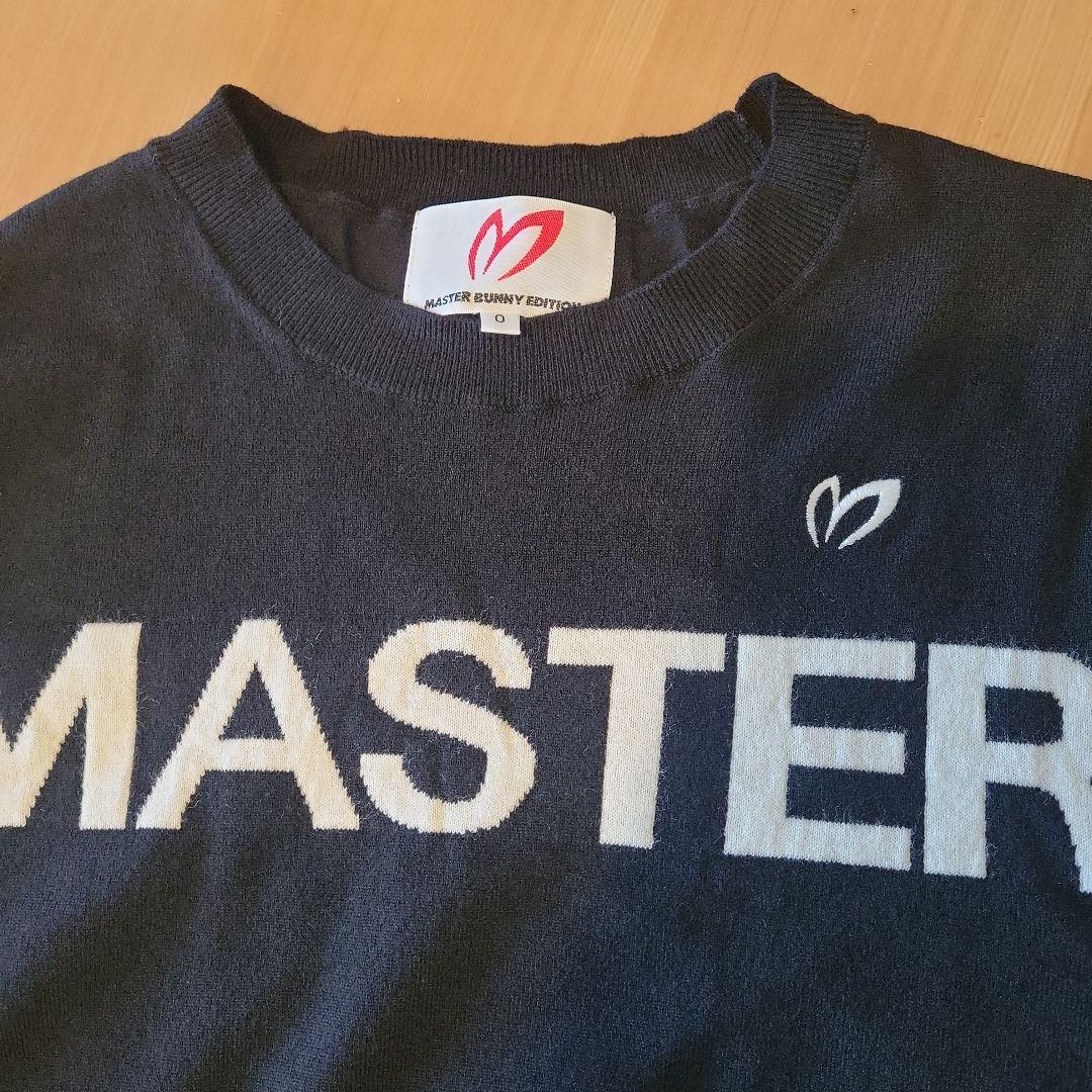 ビックロゴ✨お洒落❤マスターバニーウール混あったか春ニット☆