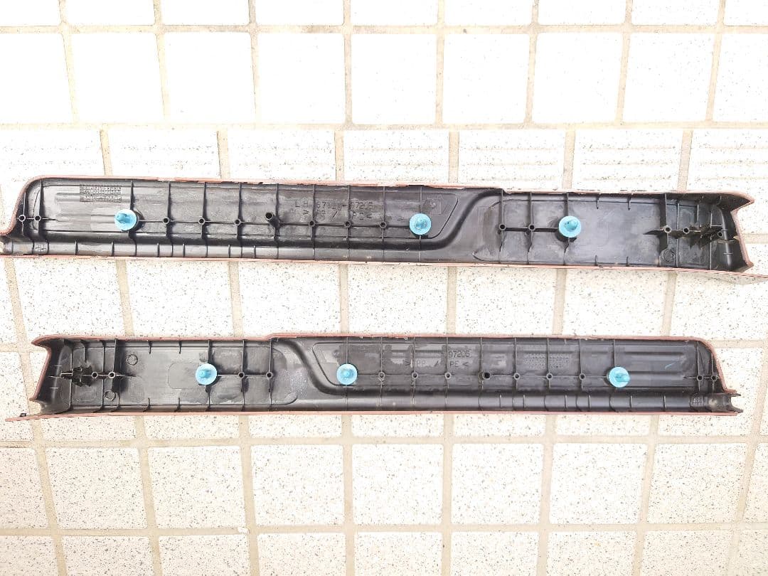 【希少】Ｌ８８０Ｋコペン　木目調スカッフプレート　ワンオフ