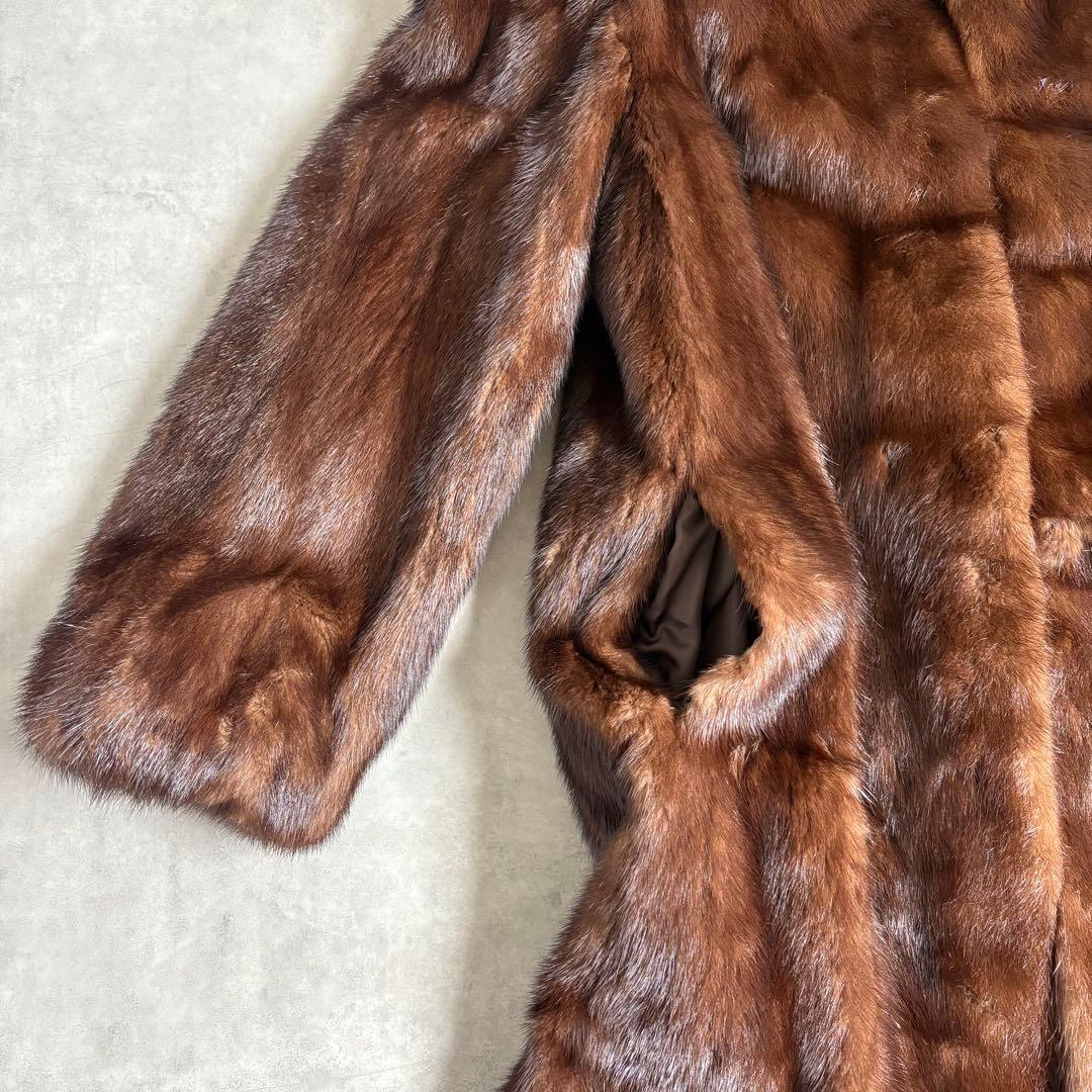 mink fur coat vintage ミンク リアルファー 高級 11号