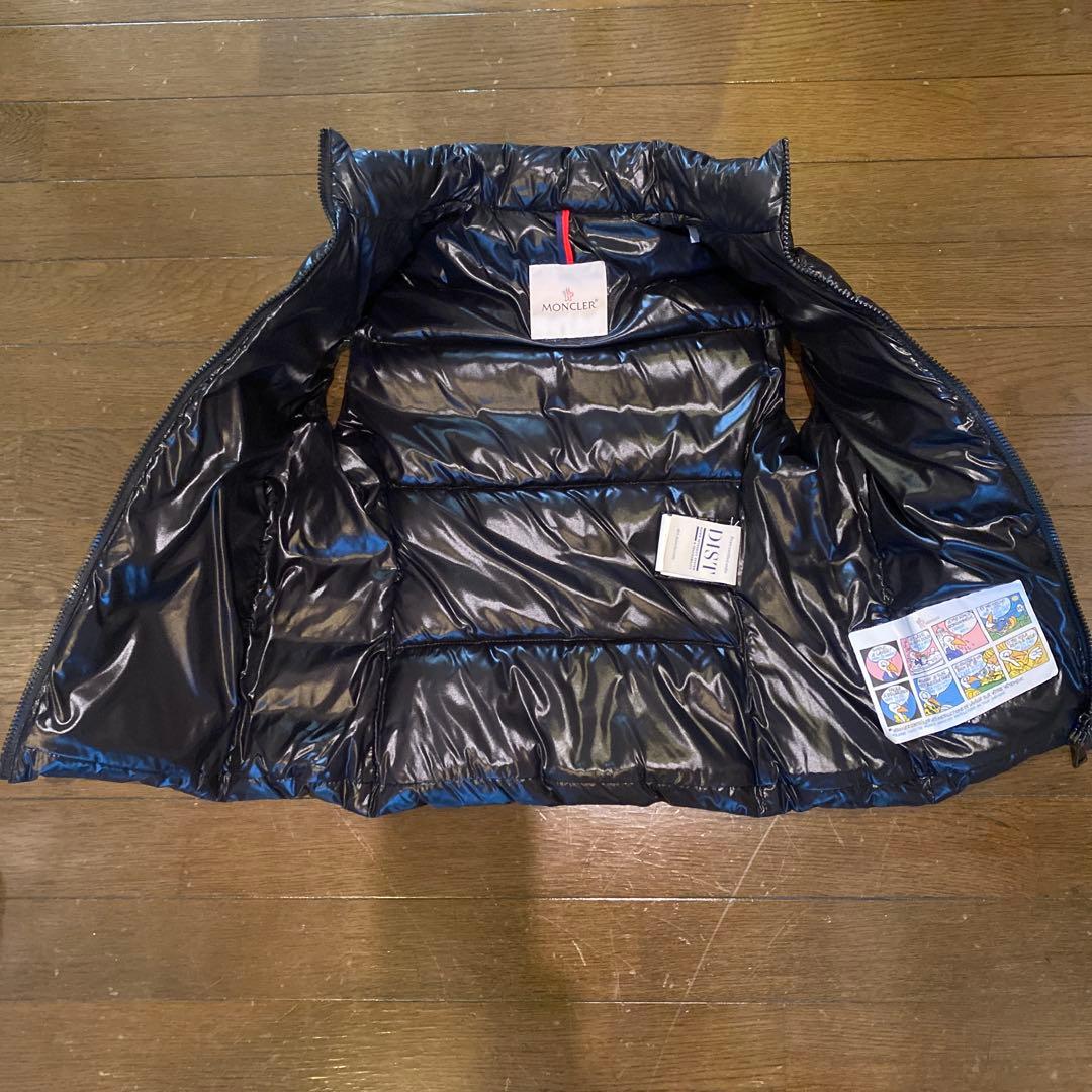 モンクレール　ダウンベスト 0 サイズ　ブラック