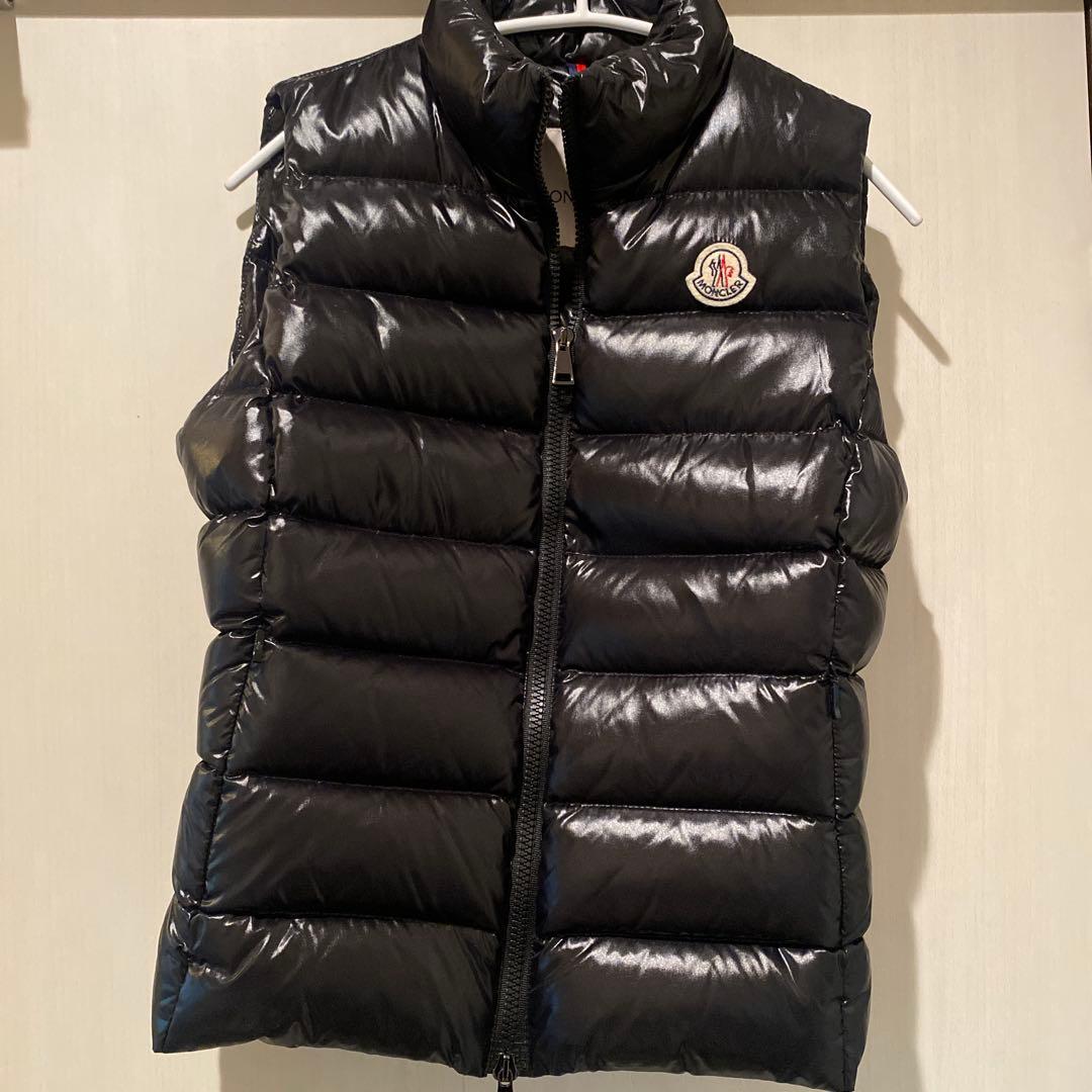 モンクレール　ダウンベスト 0 サイズ　ブラック